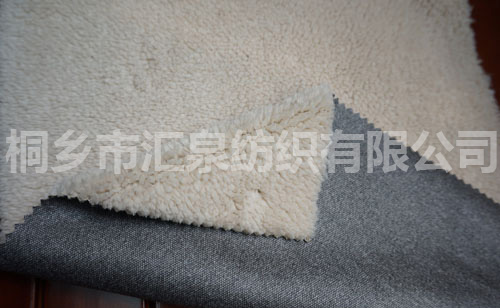 緯編麂皮絨復合毛皮